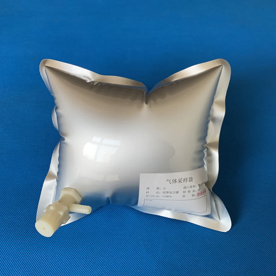 

Aluminum foil gas sampling bag gas sampling bag single valve sampling bag 0.5L/1L/2L/3L/4L/5L