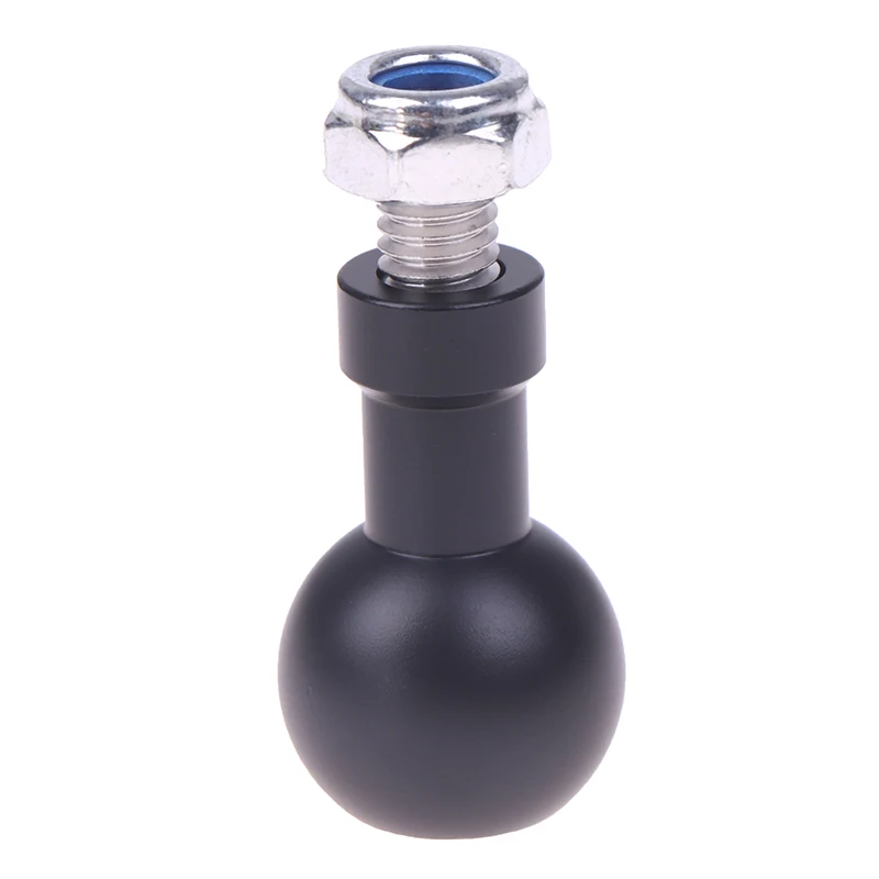 HOT! NEW 1PC 17mm Ball Head To M6 Screw Bracket Connector Motorcycle Sport Camera Mount Connector Motorcycle For Camera
