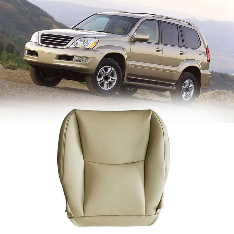 2X For 2005 2006 Lexus GX470 2003-2009 Driver Side Bottom Car Seats Cover Interior Replacement Seats Cushion Mat Beige