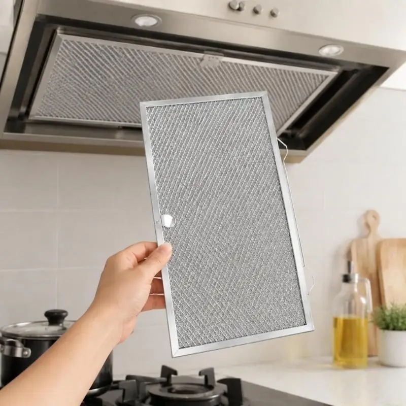 D0AB Grease Hood Filter 2 Pack, 7 x 16.5 Inch Pull Replacement
