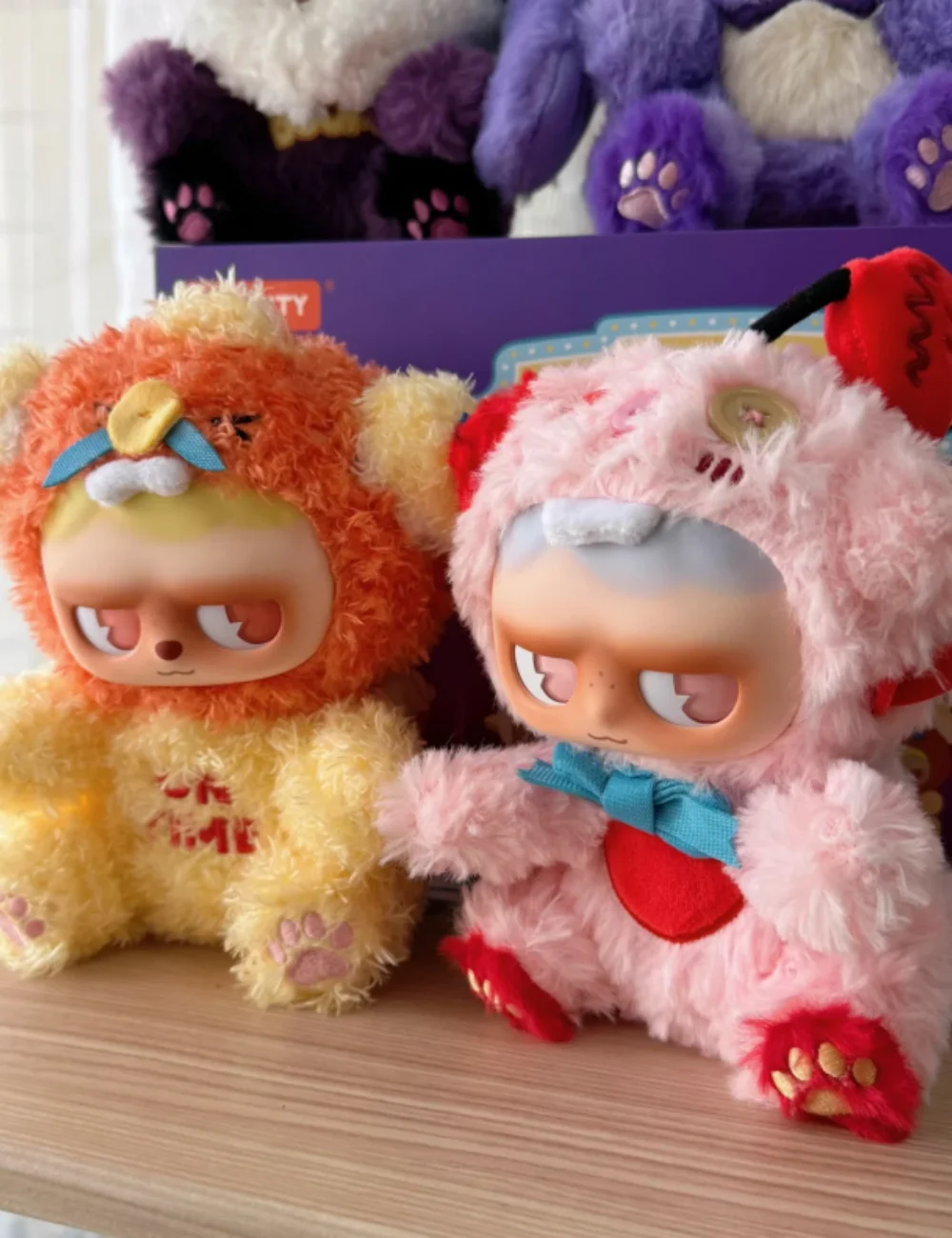 

Подлинная серия Monstere The Paradise Mystery Box, милая виниловая плюшевая сумка, кулон, кукла Monboo, слепая коробка, модные игрушки, подарок