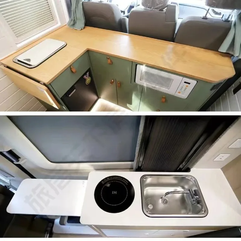 480mm 304 스테인리스 스틸 싱크 공간 절약형 & 초경량 RV 풀-비하인드 트레일러 및 레저 보트 액세서리용