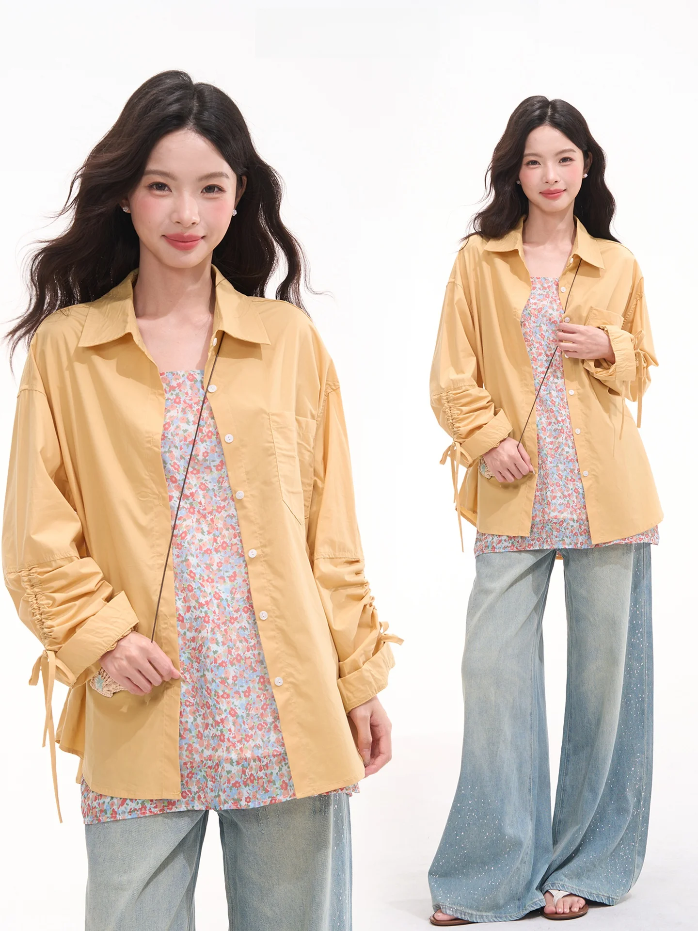 

Летняя женская рубашка Heme с длинным рукавом, повседневная, свободного кроя, из хлопка, с подолом в виде плиссе, светящаяся в темноте, мягкая, стильная, простая, элегантная.