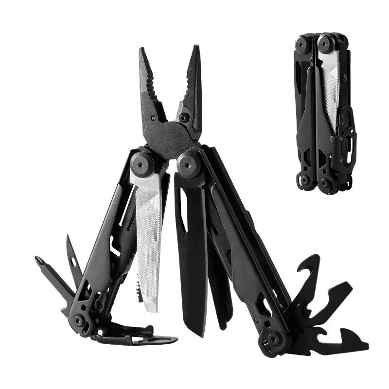 Multi-Purpose Pocket Pliers Kit, Durable Stainless Steel Hexagon Socket Screw for Survival, Camping, Hunting，Bike