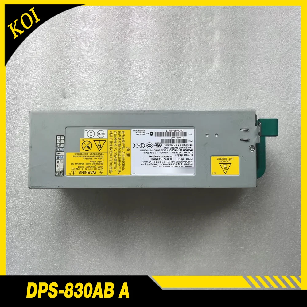 For DELTA  DPS-830AB A  DPS-800AB-16 K Server Power Supply