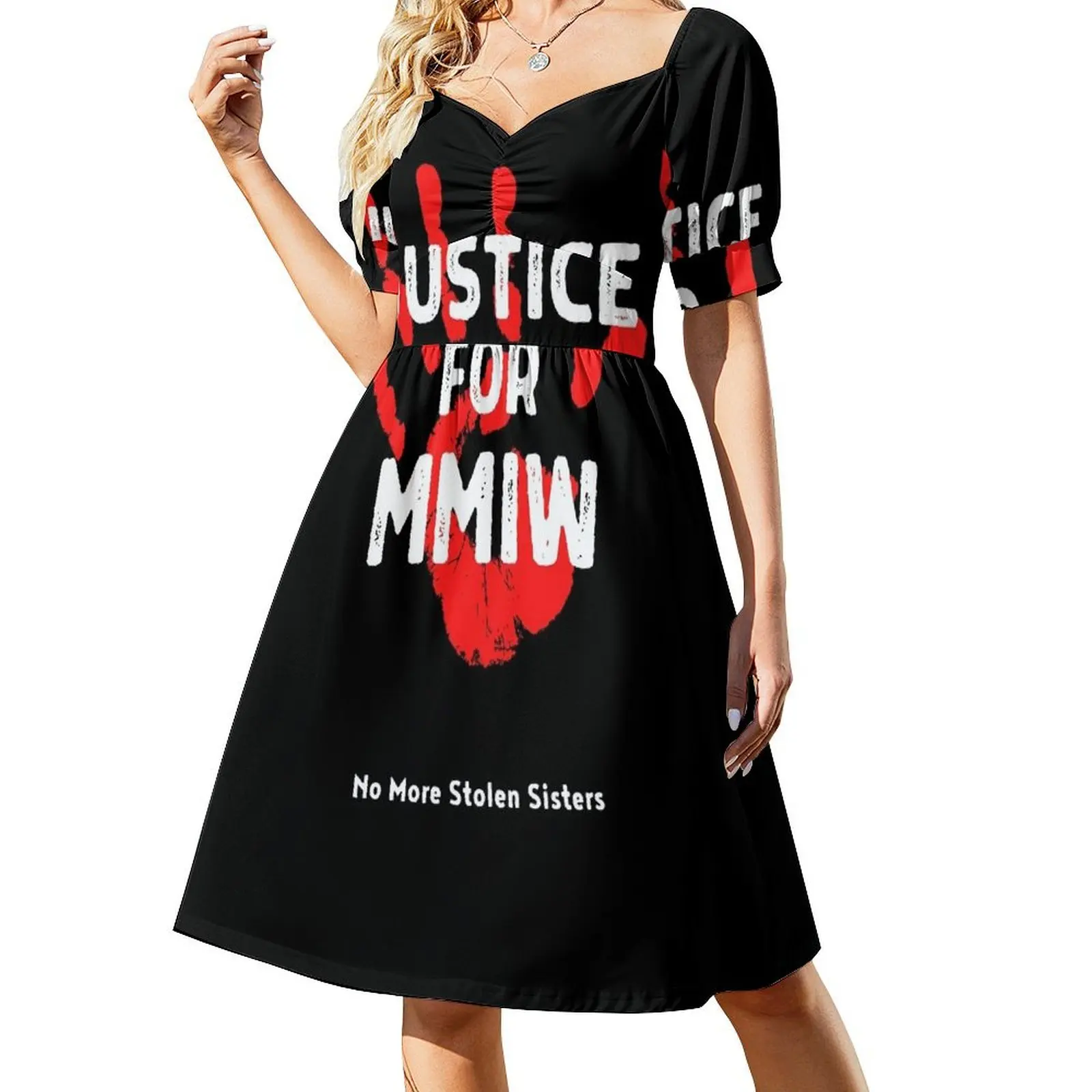 

Justice For MMIW Sleeveless Dress Evening dresses summer women's dress 2024 summer dress woman 2024
