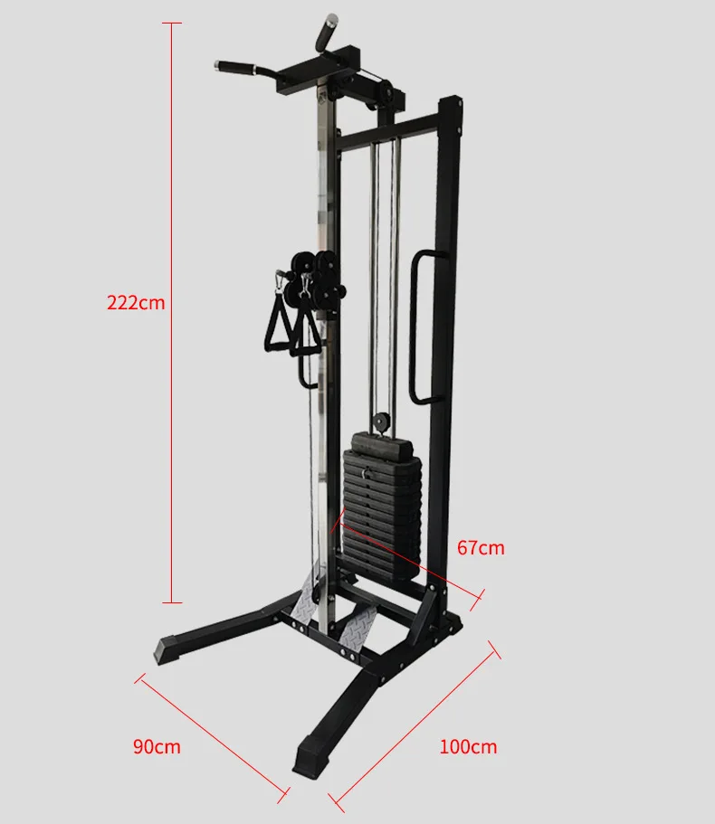 Single sided flying bird trainer home fitness equipment multifunctional high pull low pull training factory direct supply