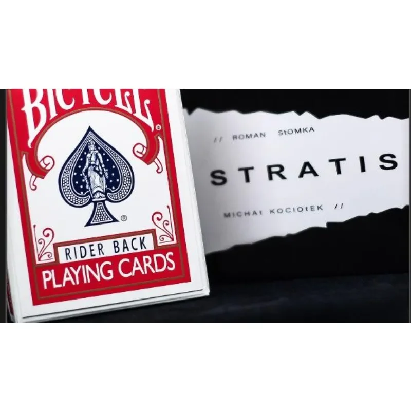 Stratis by Michal Kociolek カード マジック トリック デッキ クローズ アップ パフォーマー ストリート マジック ギミック 小道具
