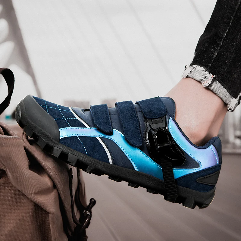 

Летняя профессиональная велосипедная обувь для горного велосипеда, мужская и женская обувь с замком для шоссейного велосипеда, спортивная обувь для верховой езды на твердой подошве на открытом воздухе