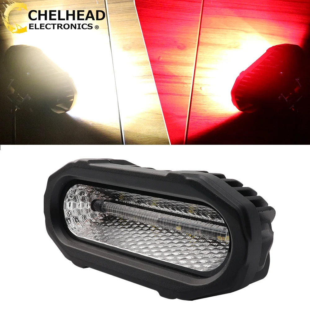 ATV UTV Led Brake Light 20W IP67 12V 24V 4x4 Driving Reverse Backup Lights Offroad Truck Boat Camper Motorcycle Car Bulb