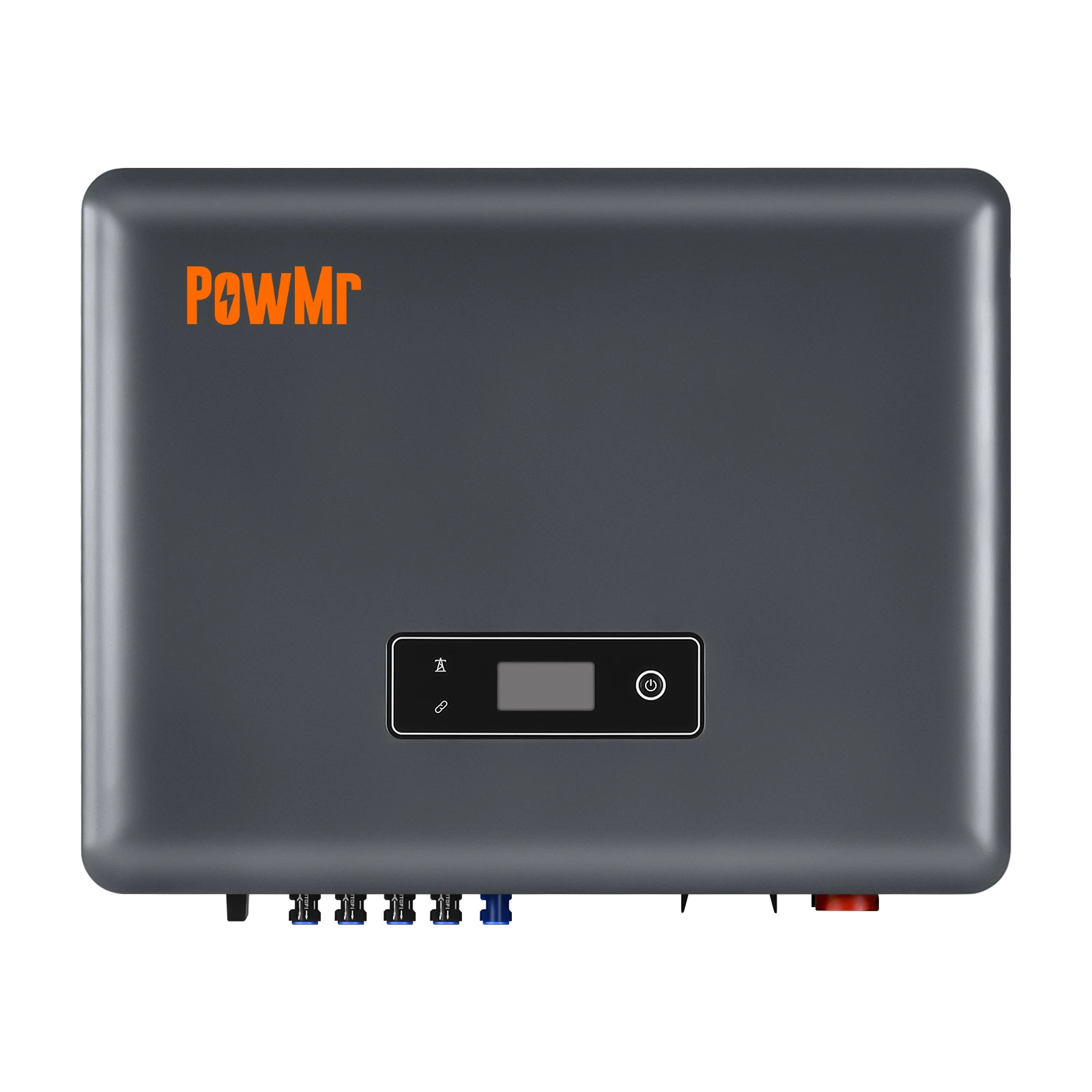 PowMr 12KW 20KW Hybrid Solar Inverter 48V 220V Dual MPPT Trackers On Grid 3 Phase Inverter IP65 Waterproof with BMS WIFI VDE