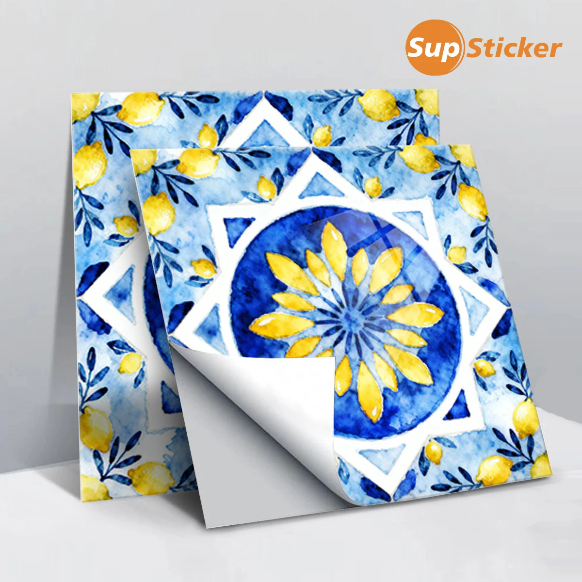 Bloemen citroenschil & plak mu - Commercial Kitchen Wall Panels recensie en prijs