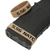 6pcs/Pack Magazine Marking Band for 5.56 Nato 300 Blackout 7.62x35 mm Magazine Marking Rubber Band Muti-Colors High Quality