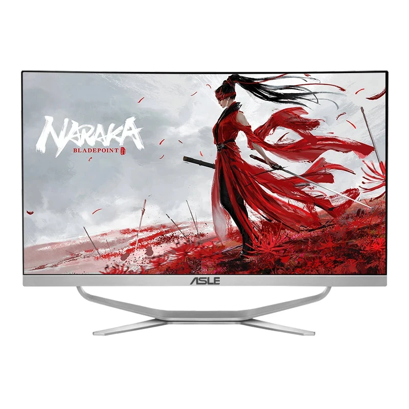 Hot Selling Gaming Desktop Computer 24 27 32 Inch In -in- PC Curved Screen All In One Pc I7 I5 I3 AIO For Office Home