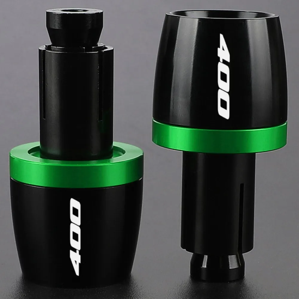 

Handlebar Grips Bar Ends FIT For KAWASAKI Z400 Z 400 2018-2021 2020 2019 CNC Cap Counterweight Plug Slide Accessories Universal