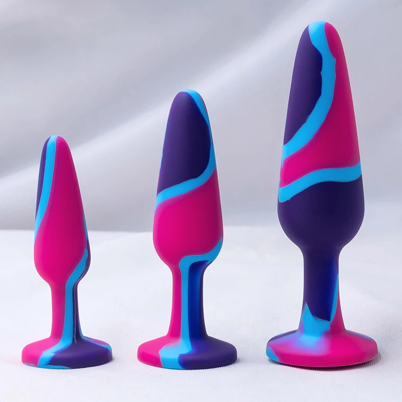 Silicone Anal Plug for Woman 3 Sizes Butt Plug Crystal Base Sex Toys Anal Toys Sex Stopper Adult Toys Anal Trainer for Couples - Image 5