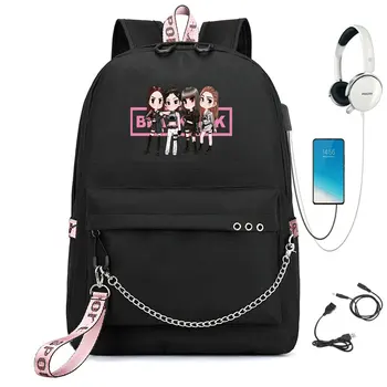 Mochilas escolares Usb para niñas, mochila informal para adolescentes, mochilas de gran capacidad para niños, Bolsa Escolar para adolescentes