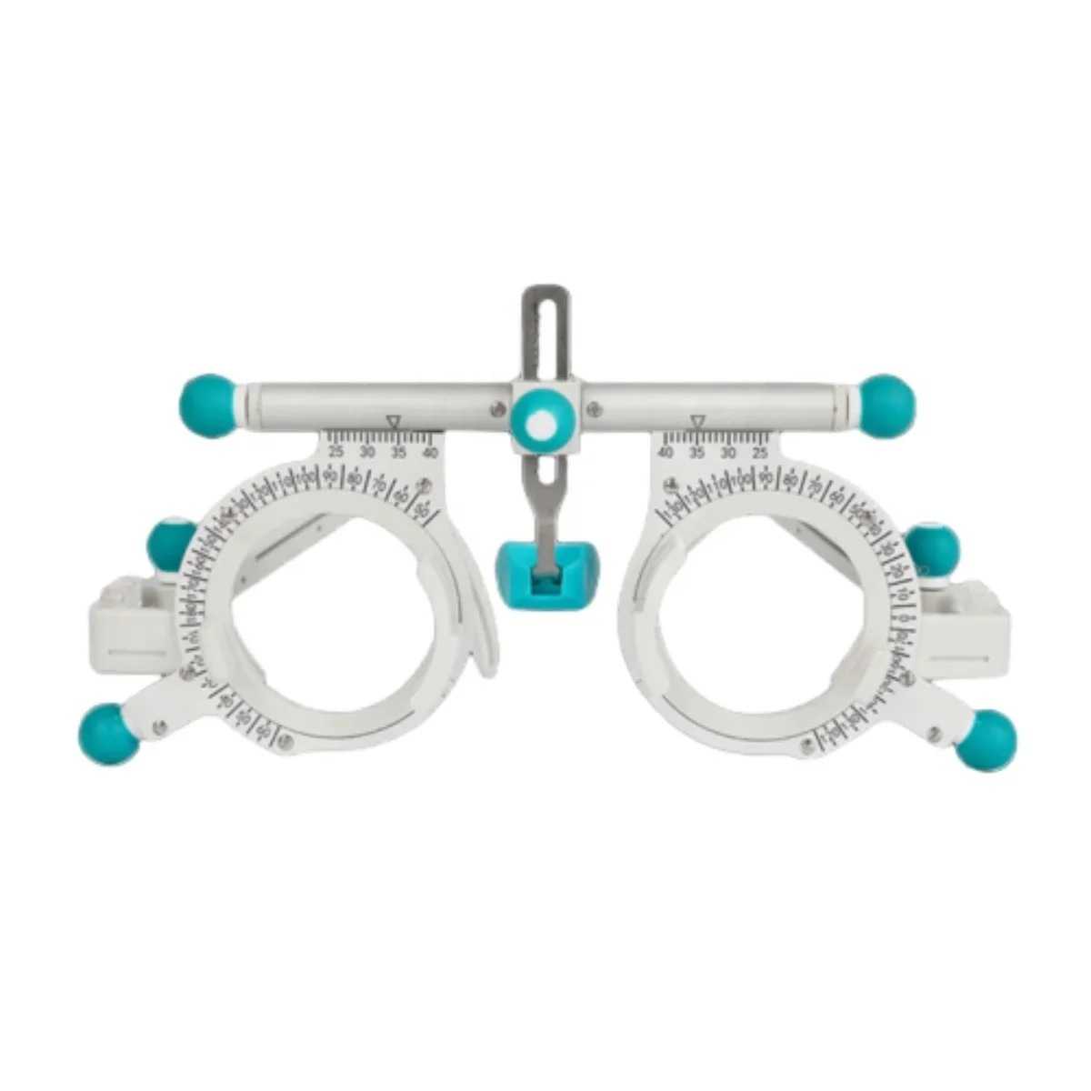 อุปกรณ์จักษุกรอบทดลองเลนส์แว่นตาออปติคอลปรับวัดทดลองกรอบ