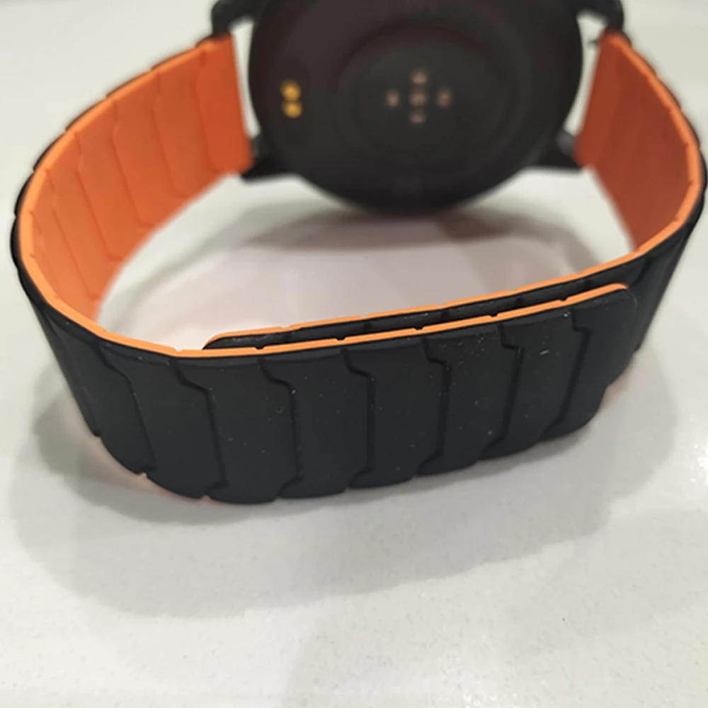 22mm 20mm Magnetic Band For COLMI i28 Ultra Sports Silicone Loop Strap For COLMI P81 P71 P73 P82 C81 C8 Max V68 Bracelet Correa