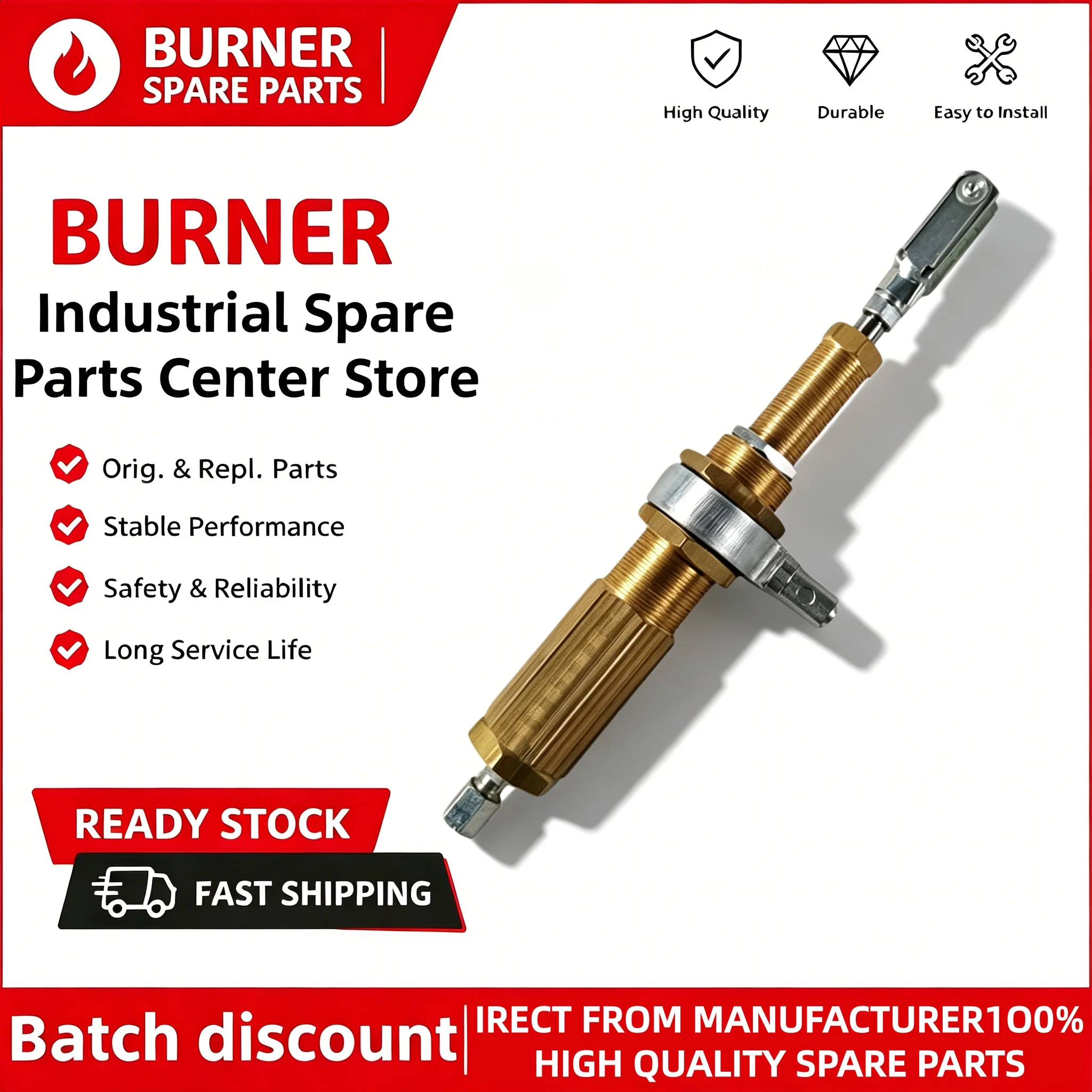 Italy Brass Air Damper Hydraulic Cylinder TBL85P TBL105P TBL130P TBL160 Matching OEM Parts Air Adjust Oil Circuit Boiler Burner