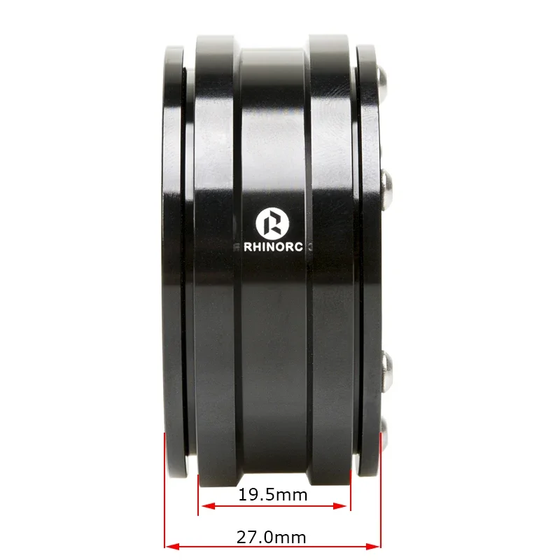 

RhinoRC MOZA 1,9-дюймовый черный, розовый цвет, алюминиевый обод, 4 шт.