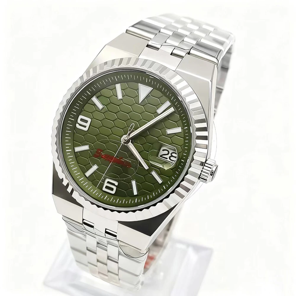

6-Colour New Model Men Watch NH35 Waterproof Automatic Wristwatch Japanese Movement Sapphire 40mm Mechanical Watch for Men