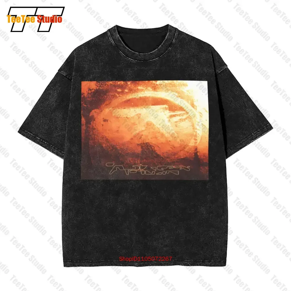 Aphex Twin Selected Ambient Works Vol 2 Vinyl Cd Cover Vintage Oversized T-Shirt Tee CM6O