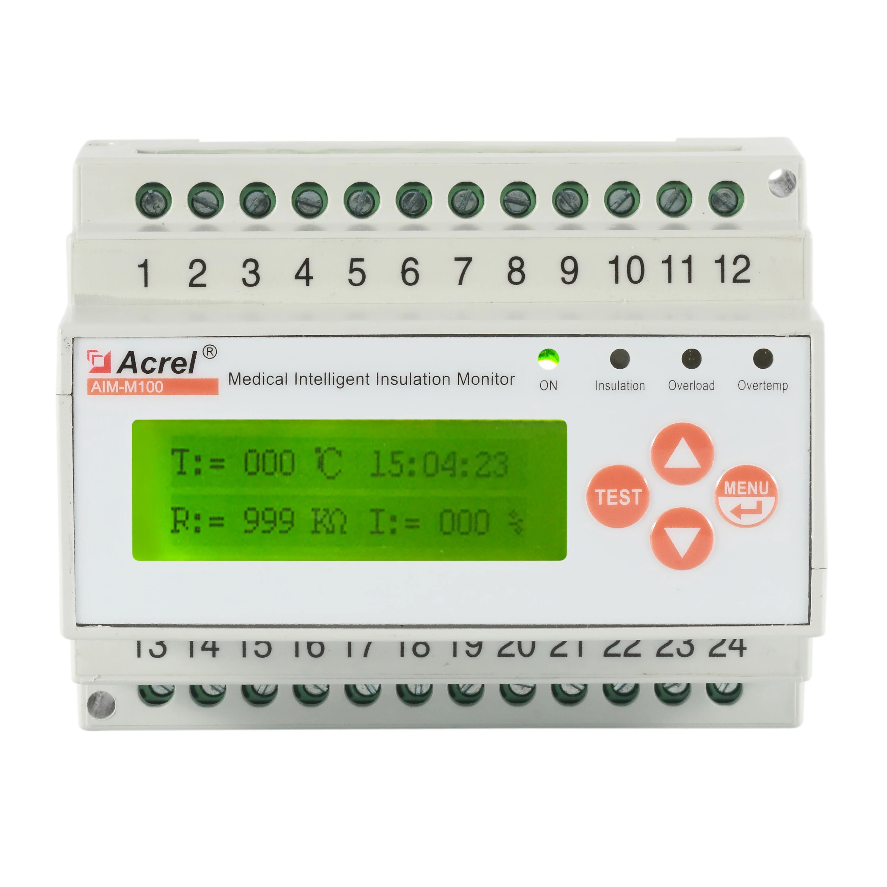 ACREL medical display unit medical intelligent real-time insulation monitoring operation status With Fault Locator CE UL MID