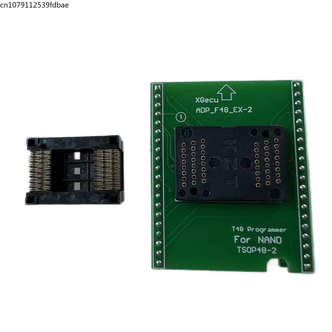 ADP_F48_EX-2 TSOP48 T48 programmer adapter burning NAND Flash chip.