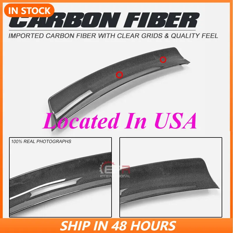 

For Subaru VBH WRX Rear Trunk Duckbill Spoiler Wing Lip Bodykits Carbon Fiber