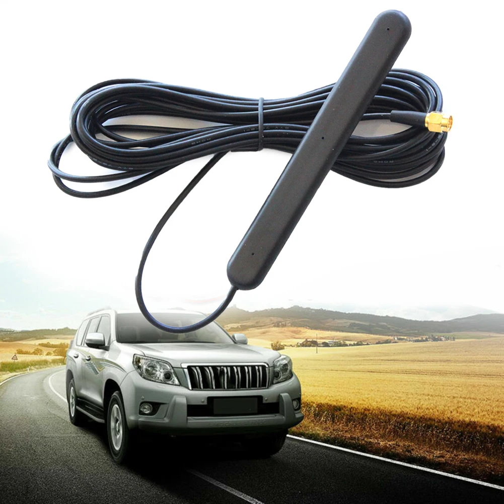 Adhesive bonding installation and high quality signal reception of the Car Radio Antenna for FM/DAB/DAB+ digital radio