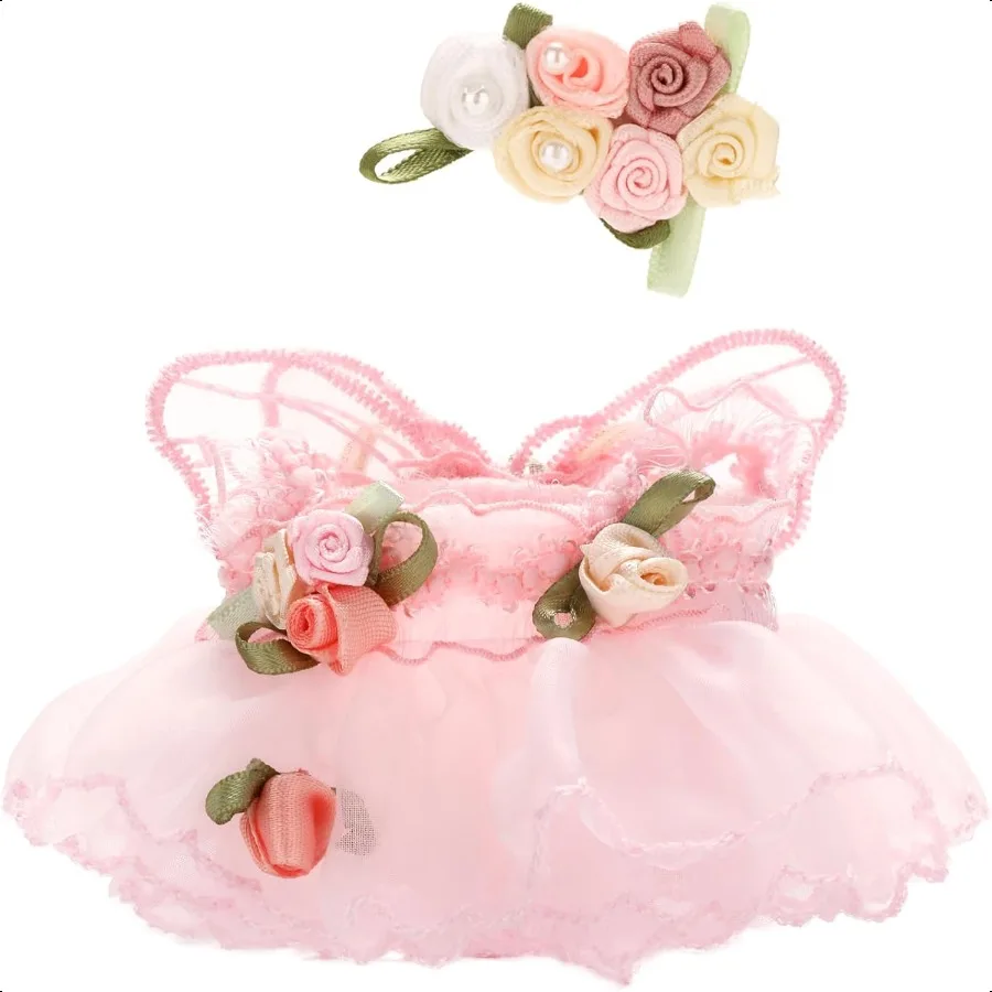 

Doll Clothes for Labubu 17cm Have a Seat Exciting aron Big into Energy Series Dolls Adorable Chic Dr Set for 17cm Dolls Accorie