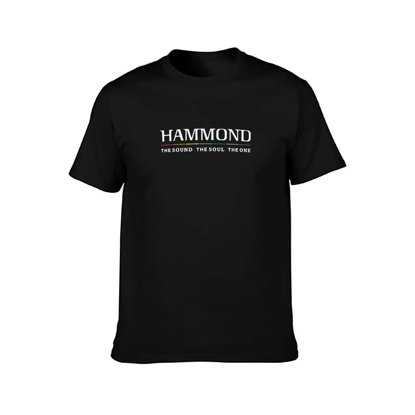 Hammond Piano Keyboards Brands T-Shirt, Summer Casual Cotton Tee, Oversized Streetwear Tops, Vintage Graphic Print, 100% Cotton