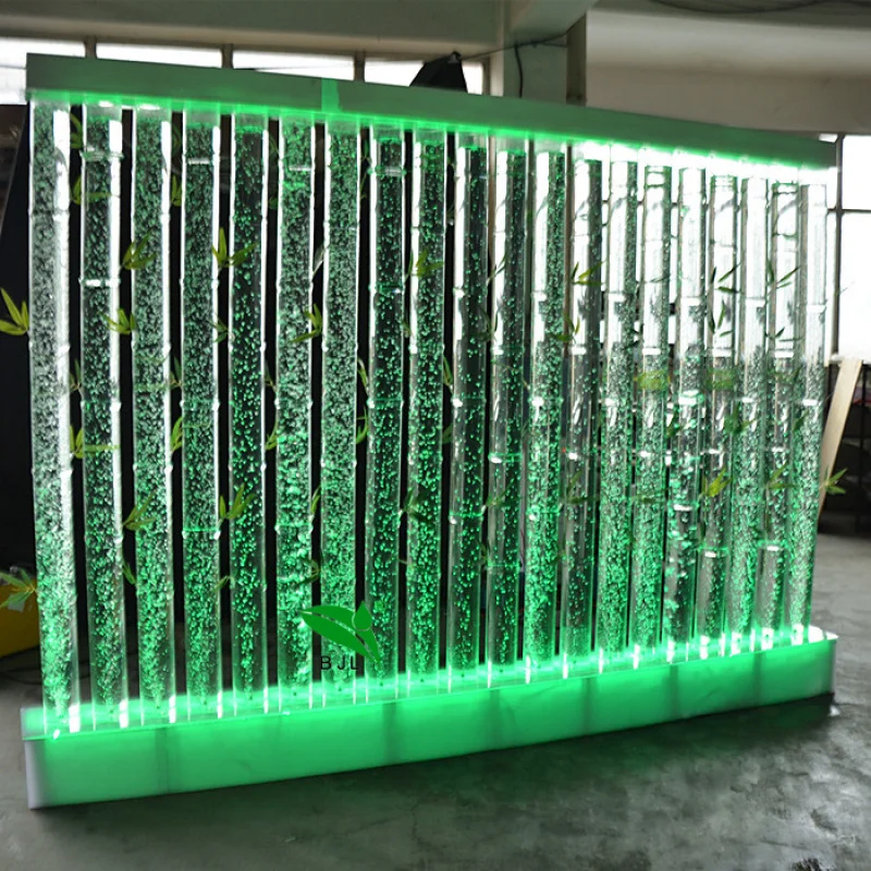 Customized. luxury hotel and home custom made led bubble screens home furniture living room