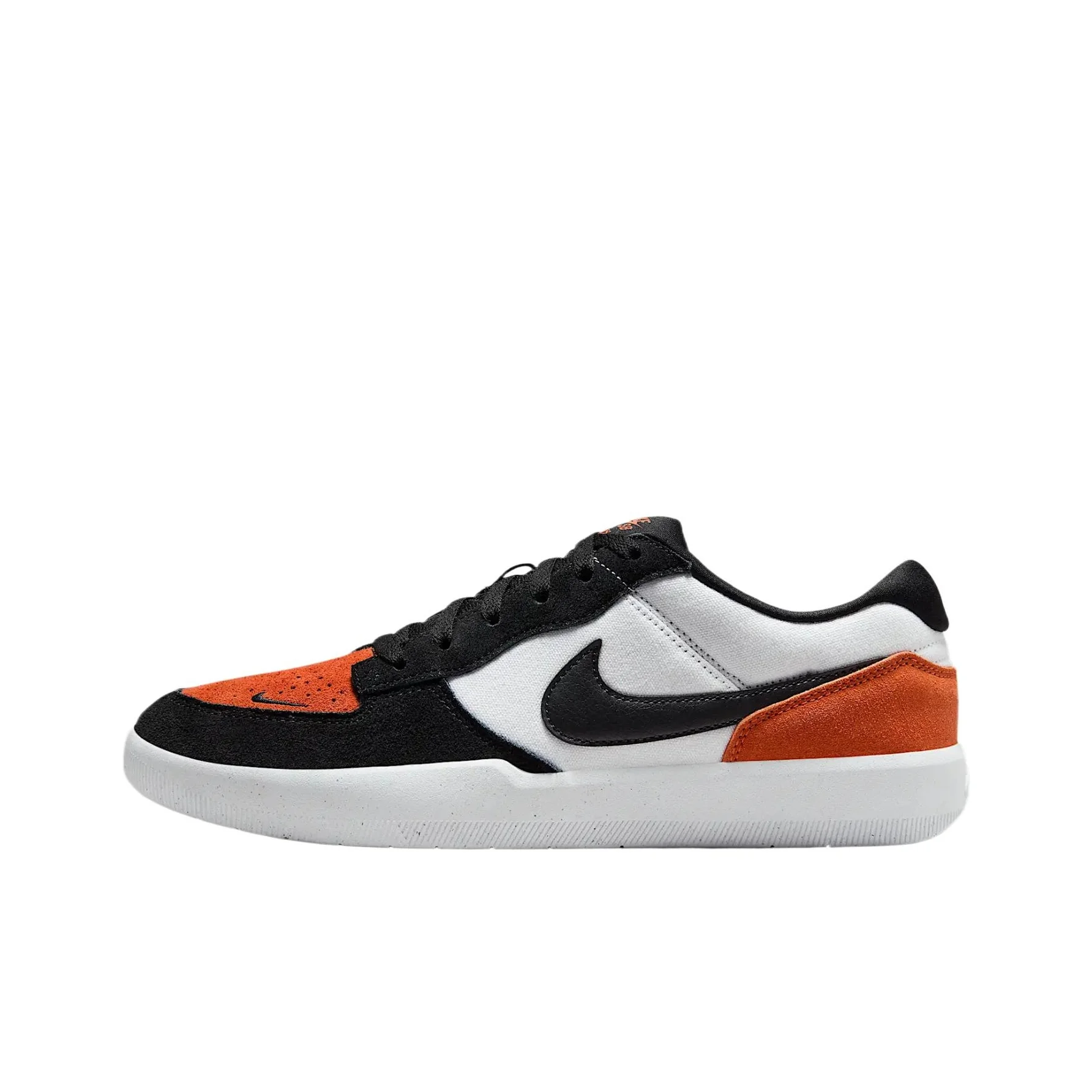 Nike SB Force 58 Skateboard Shoes Unisex Low Top Orange DV5477-100