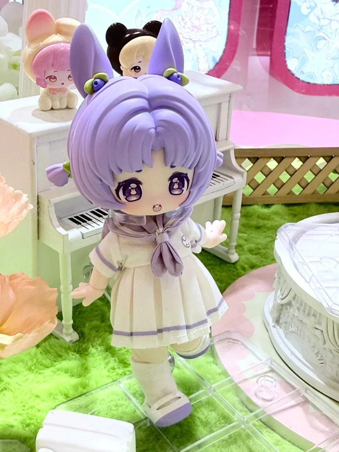 

Горячая подлинная Come4free Bonnie Bjd 1/12 десерт детский сад слепая коробка Kawaii подвижный шарнир аниме фигурка украшение подарок