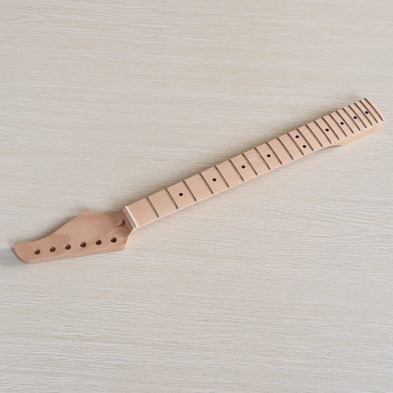Natural Color Guitar Neck 6 Strings Electric Guitar Neck Canadian Maple Wood Neck 22 Frets Matte With Truss Rod 5.6cm Heel Width