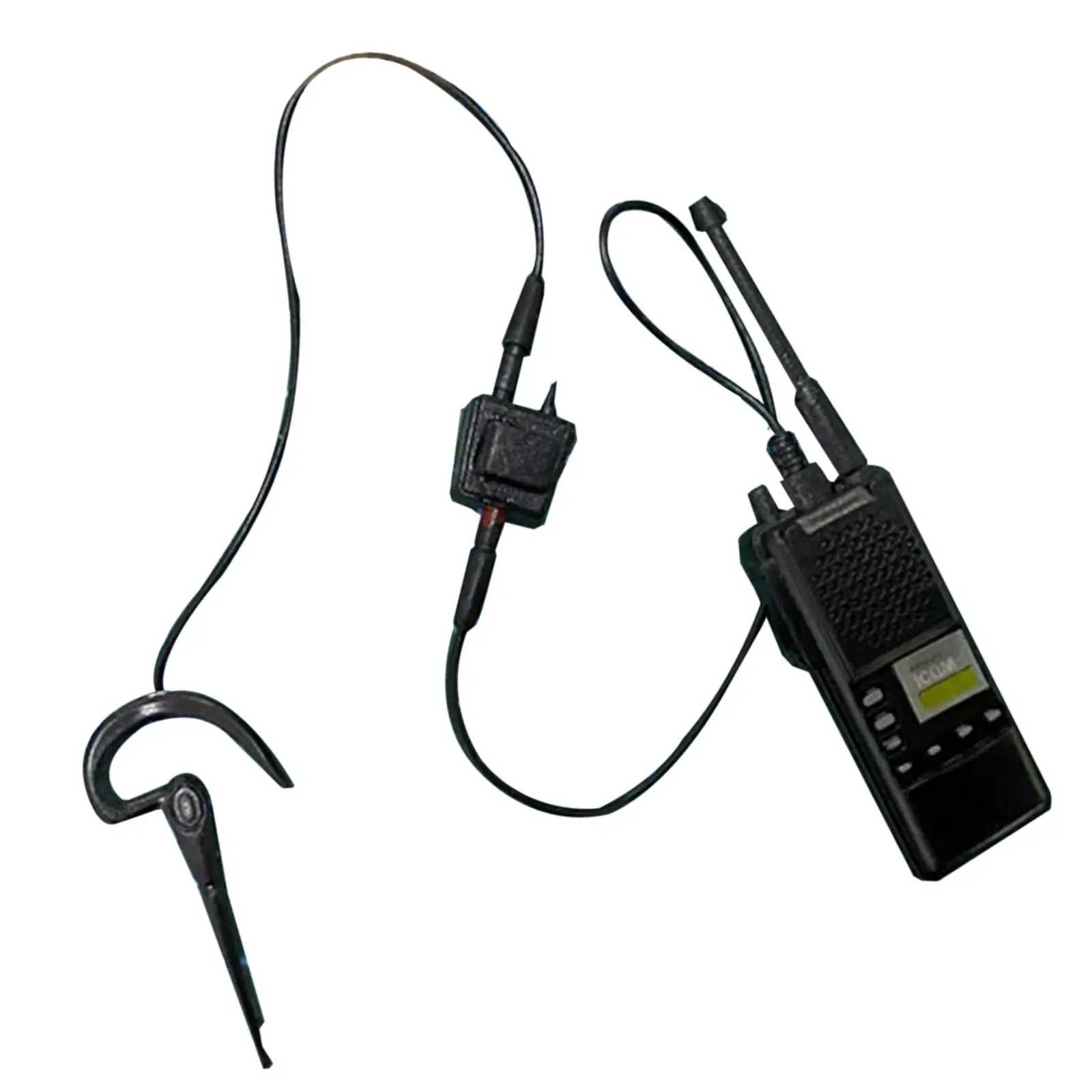 1/6 Soldaat Headset Model Doen Alsof Pop Decor Accessoires Decoratie Accessoire Voor 12Inch Mannen Figuren Lichaamspop Onderdelen