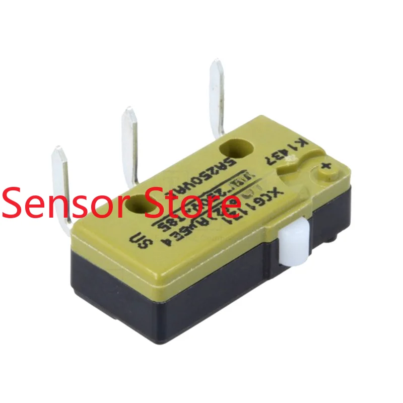 

10PCS XCG11 Bent Foot 3-pin Microswitch Travel Limit Reset Button Has Long Service Life.