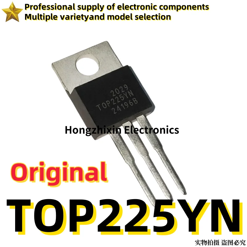 10PCS Original, brand new TOP225YN TOP225 TOP225Y TO-220 Three terminal offline PWM switching power supply IC