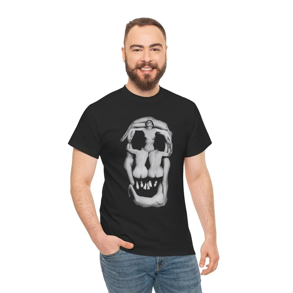 Salvador Dali Skull T-shirt, Dali Skull Art Shirt, Surrealist Goth Unisex Tee