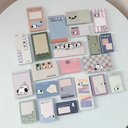 100Pcs Cute Puppy Memo Pad Message Notes Paper Daily Check To Do List Decoration Scrapbooking Notepad School Stationery