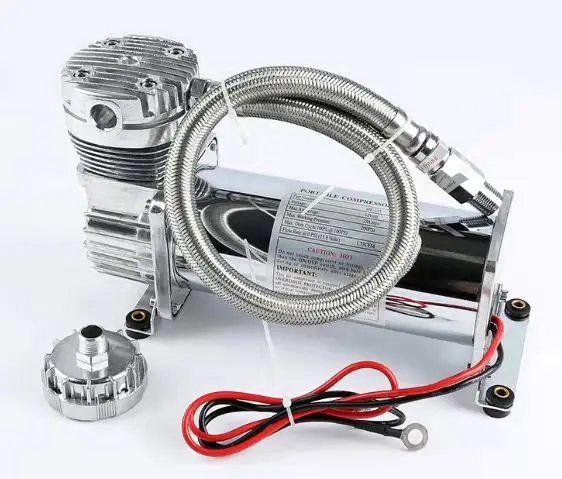 

Portable Compressors WM102-5E air Compressor air Lift Suspension Ride Pump or Truck air Source Kit