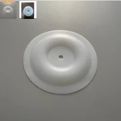 

(1 piece) Pneumatic diaphragm pump diaphragm QBK/QBY/QBY3 tetrafluoroethylene F46 corrosion-resistant diaphragm