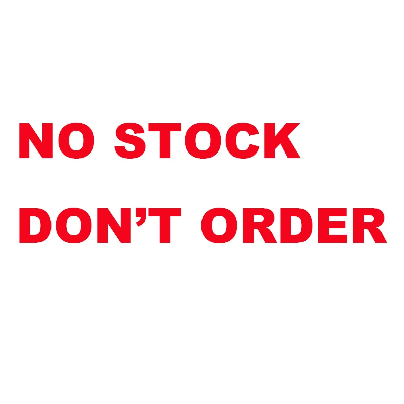 

Out of Stock. Please don't place the order cause it can't be shipped. thank you !