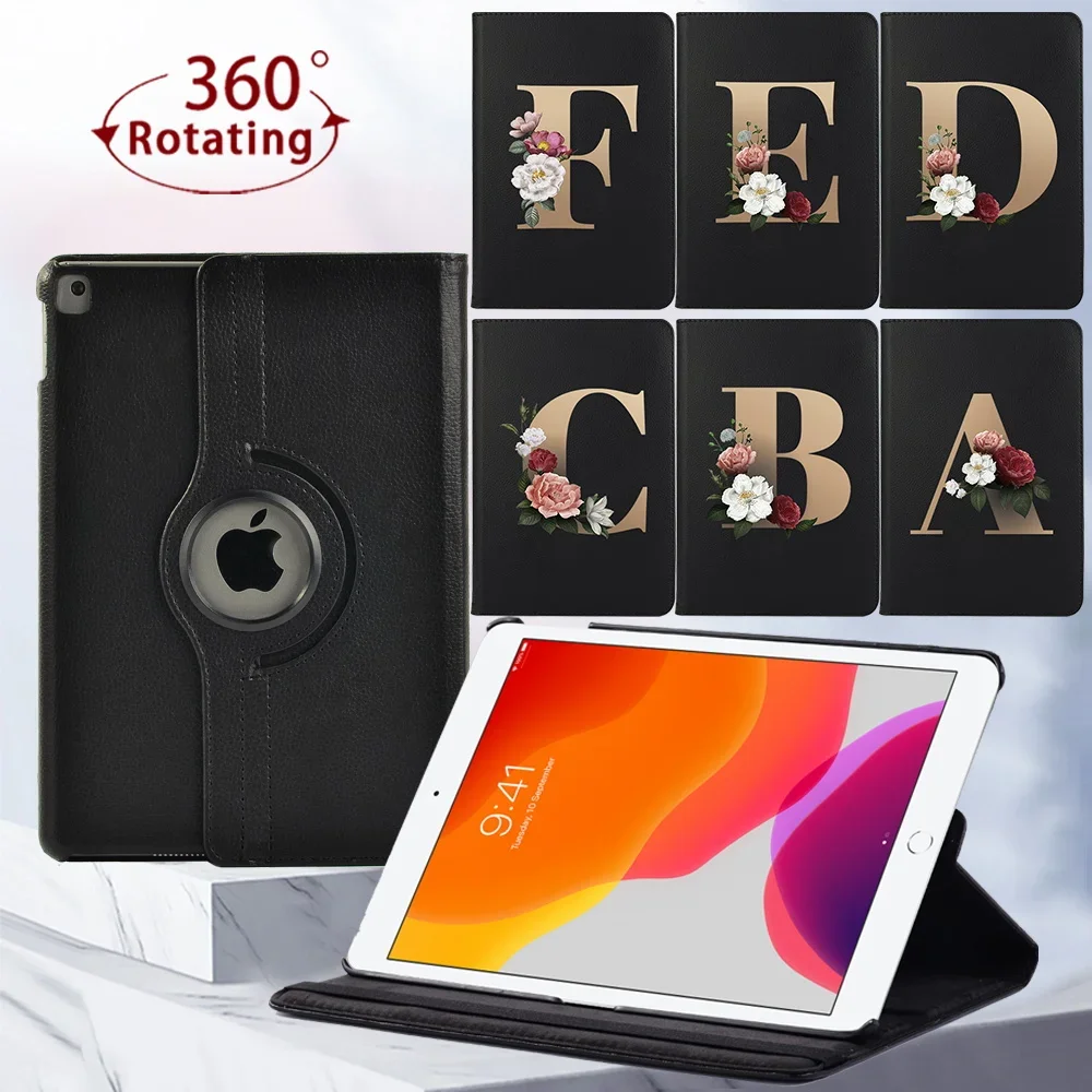 360 Rotating Tablet Case for Apple IPad 2/3/4/iPad 8th Gen/5th Gen/6th Gen/7th Gen/IPad Mini 4/5 Anti-Vibration Protective Cover