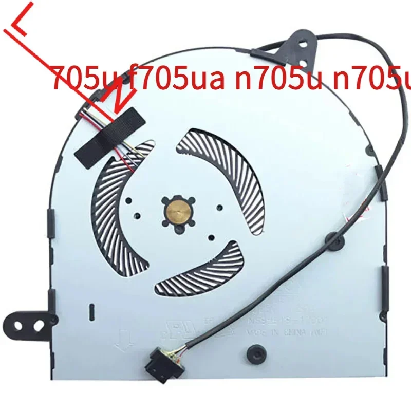 NEW cooling FAN for ASUS f705u f705ua n705u n705uq ns85b18-17b10 13n1-2ep0101