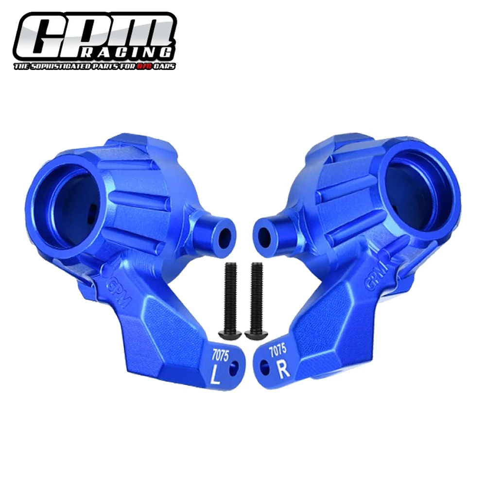 

GPM for Traxxas 1/8 MAXX SLASH 6S 1/10 MAXX V2 2.0 WideMaxx 4S Monster Truck Metal Alloy Front Steering Cup Steering Blocks 8937