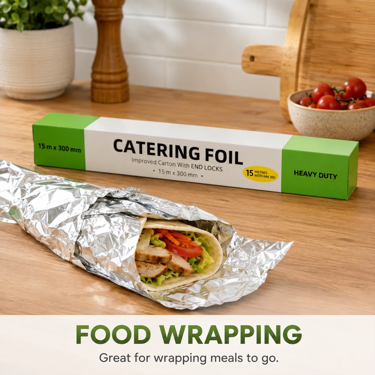 Heavy Duty Aluminium Foil Roll - Foods X ulasan dan harga