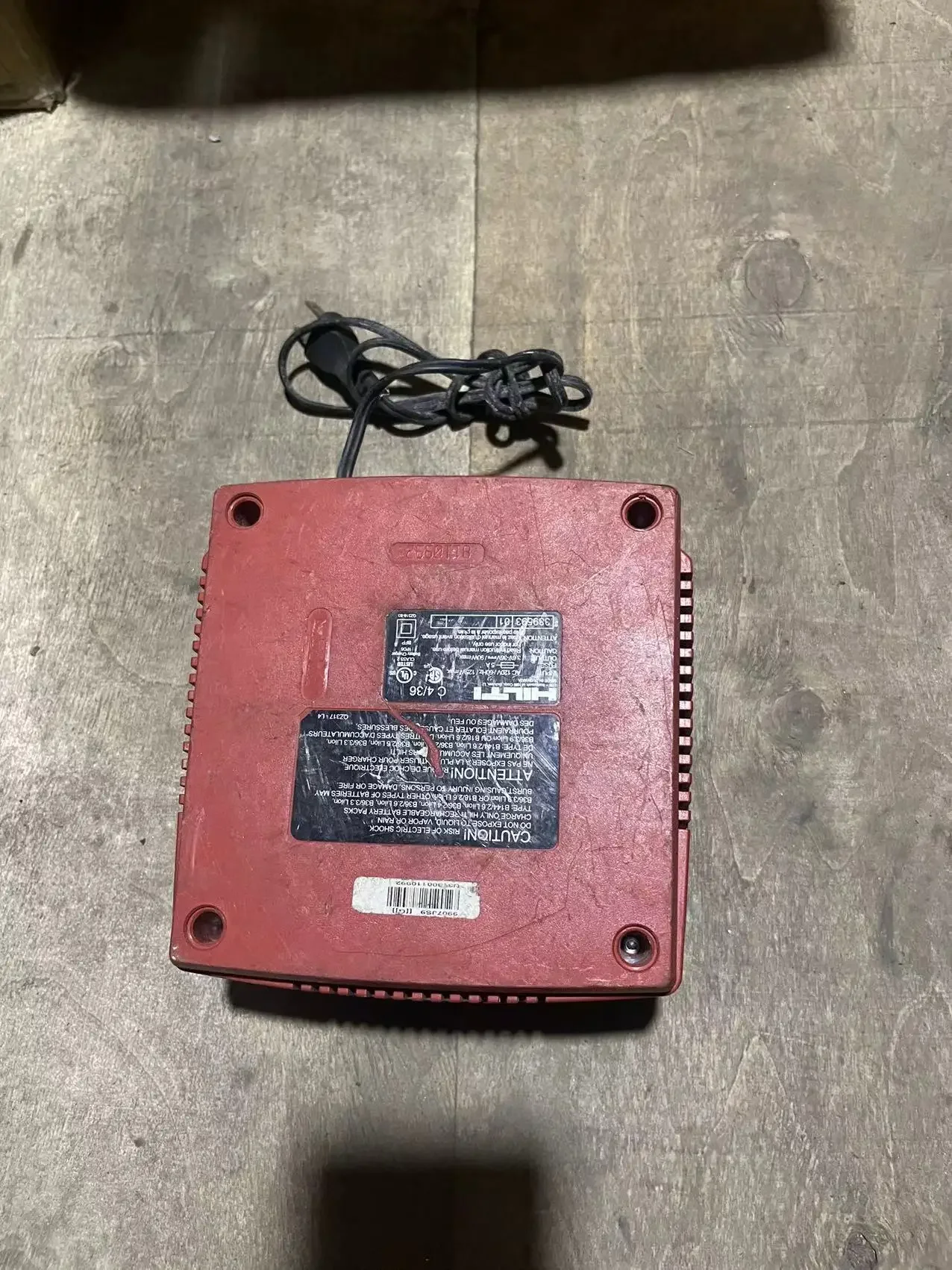 Hilti C4/36 ,6 3 - 36V Li-Ion Charger ,USED,SECOND HAND